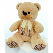 Ведмежа з шарфом какао В147/3 80см