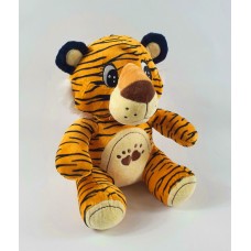 Тигр сидячий муз 002123 25см