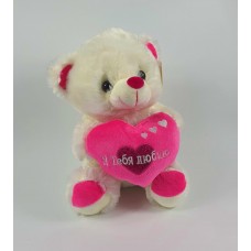 Ведмідь із серцем 077432 25см
