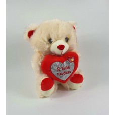 Ведмідь із серцем 077435 25см
