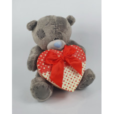 Тедді з подарунком 07492 16см