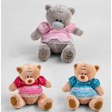 Ведмедик Тедді в плаття 11291 3 види 13см