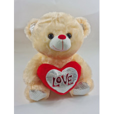Ведмідь з серцем 2306126 26см