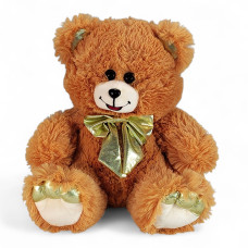 Ведмежа Блискучий бант мал карамель 45см