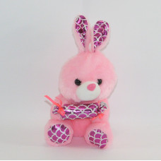 Зайчик з цукерками мал 5204-1 25см