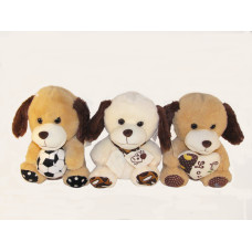 Собака з футбольним м'ячем 5206