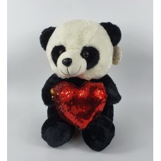 Панда з серцем 54625 25см