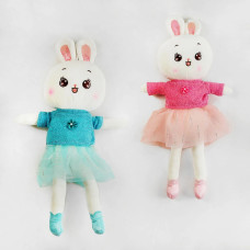 Заєць балерина M14689 40см