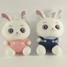 Зайчик у комбінезоні M14768 23см