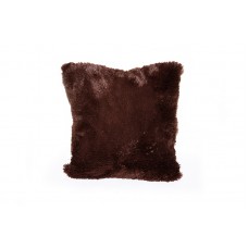 Подушка темно коричнева В002 35см*35см