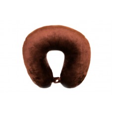 Подушка дорожня шоколадна В400