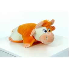 Подушка бичок В349/0 помаранчева 33*36см