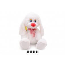 Заяц Сеня вел. білий В042/2 65см. 