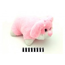 Зайчик подушка рожева В249/1