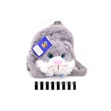 Рюкзачок котик (сірий) В251