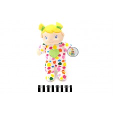 Лялька м'яка 8275-7/28 в комбінезоні 28см