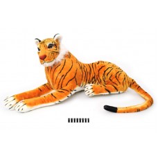 Тигр леж. 3193/Т муз. 110см