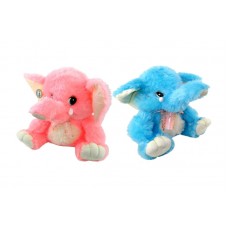 Слоник з бантом муз 3350/60 2 кол 60см