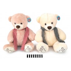 Ведмедик з шарфом (2 кол) 4023B/40 40см
