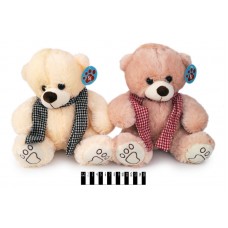 Ведмедик з шарфом (2 кол) 4023B/30 30см
