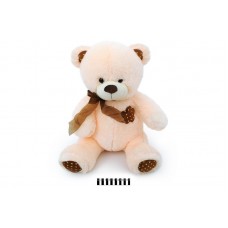 Ведмедик з квіточкою 60см молочн. 1406B/60