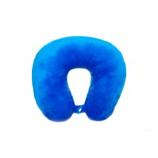 Подушка дорожня синя В400