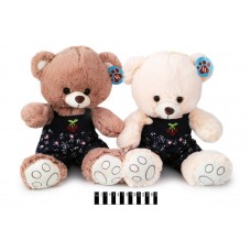 Ведмедик в комбінезоні  (2 кол) 5349/33 33см