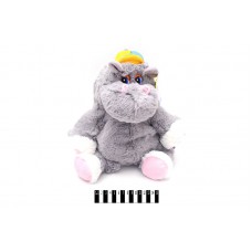 Рюкзачок бегемотик сірий В167