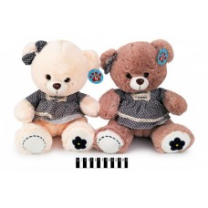 Ведмедик в платті  (2 кольори) 2764/33 33см