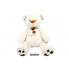 Ведмедик з шарфом 6547/85 85 см білий