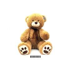 Ведмедик з бантом сірий 7095/60 60 см