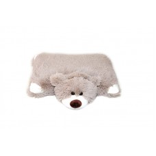 Ведмедик-подушка мал світло-коричн В038 37см 